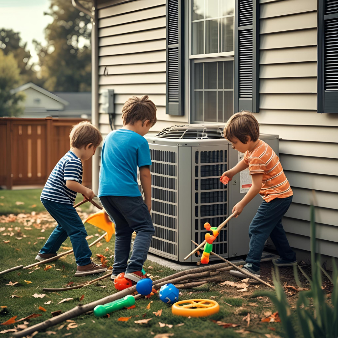 kids and air conditioners